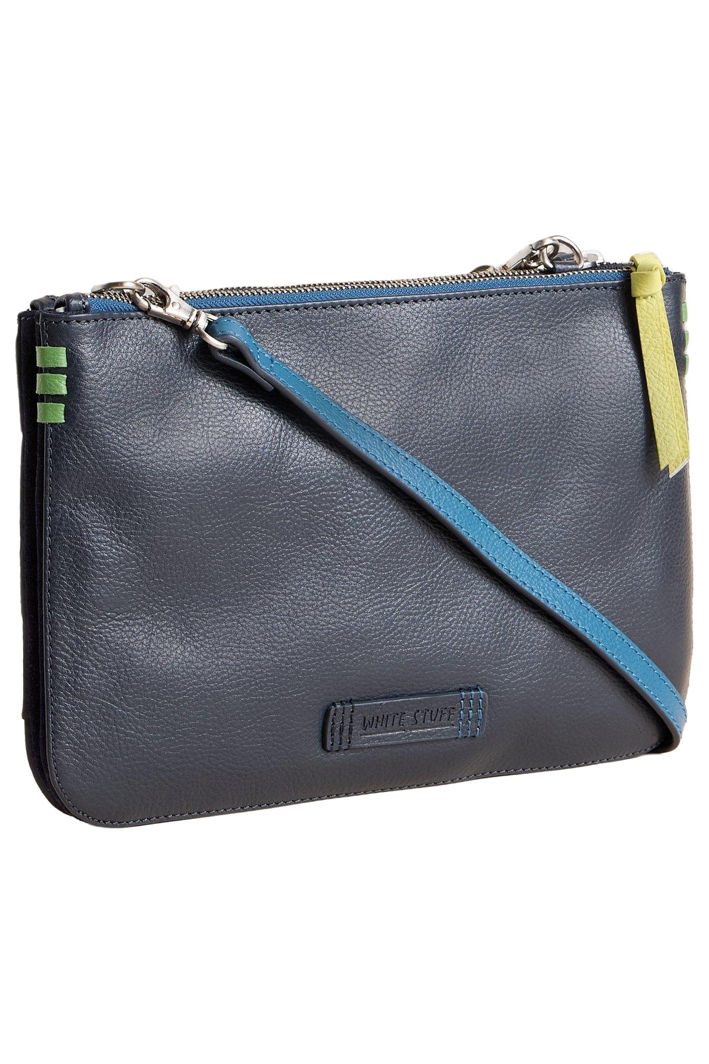 CONNIE DOUBLE POUCH CROSSBODY BLUE MULTI 1