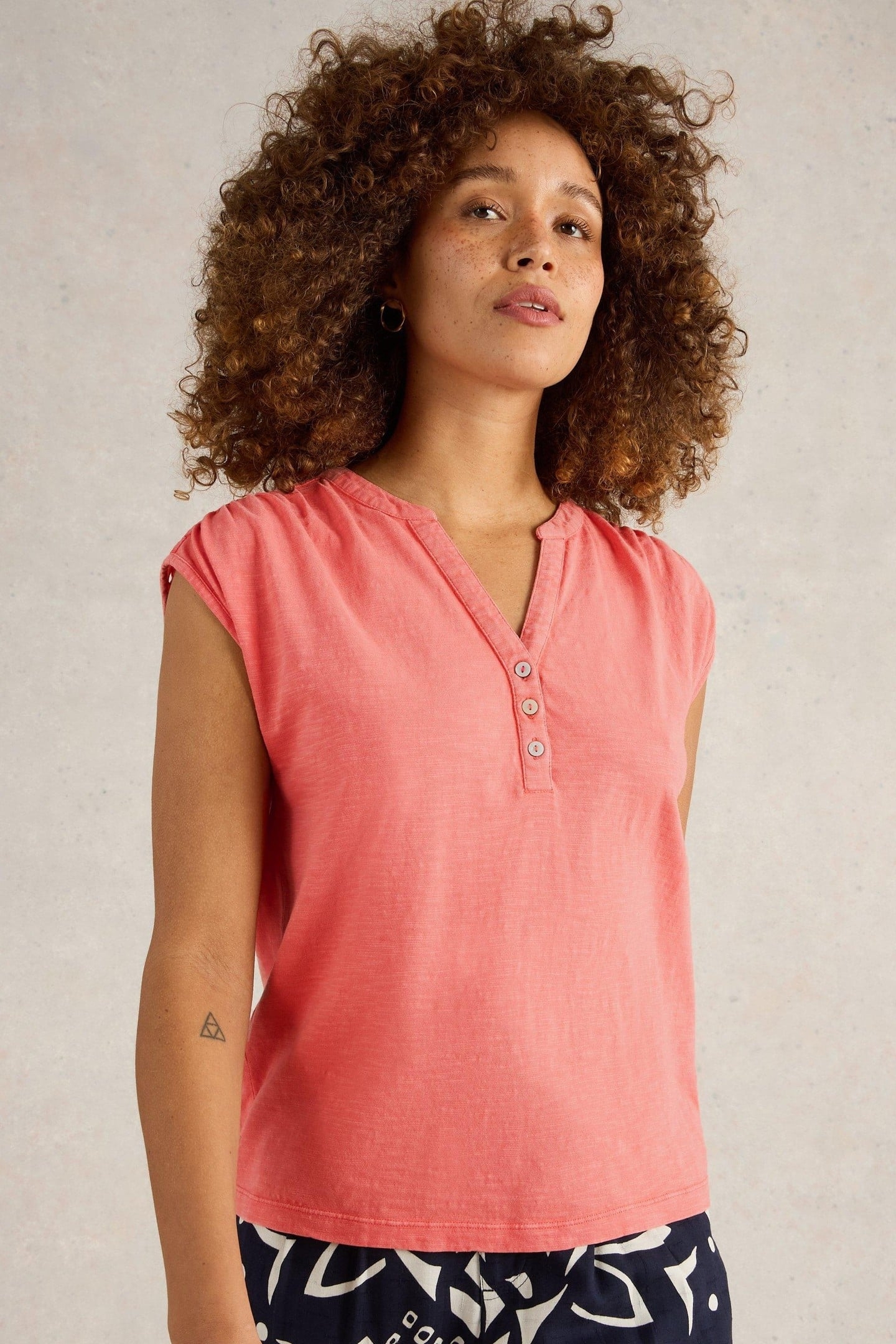 DINA TANK MID CORAL 1