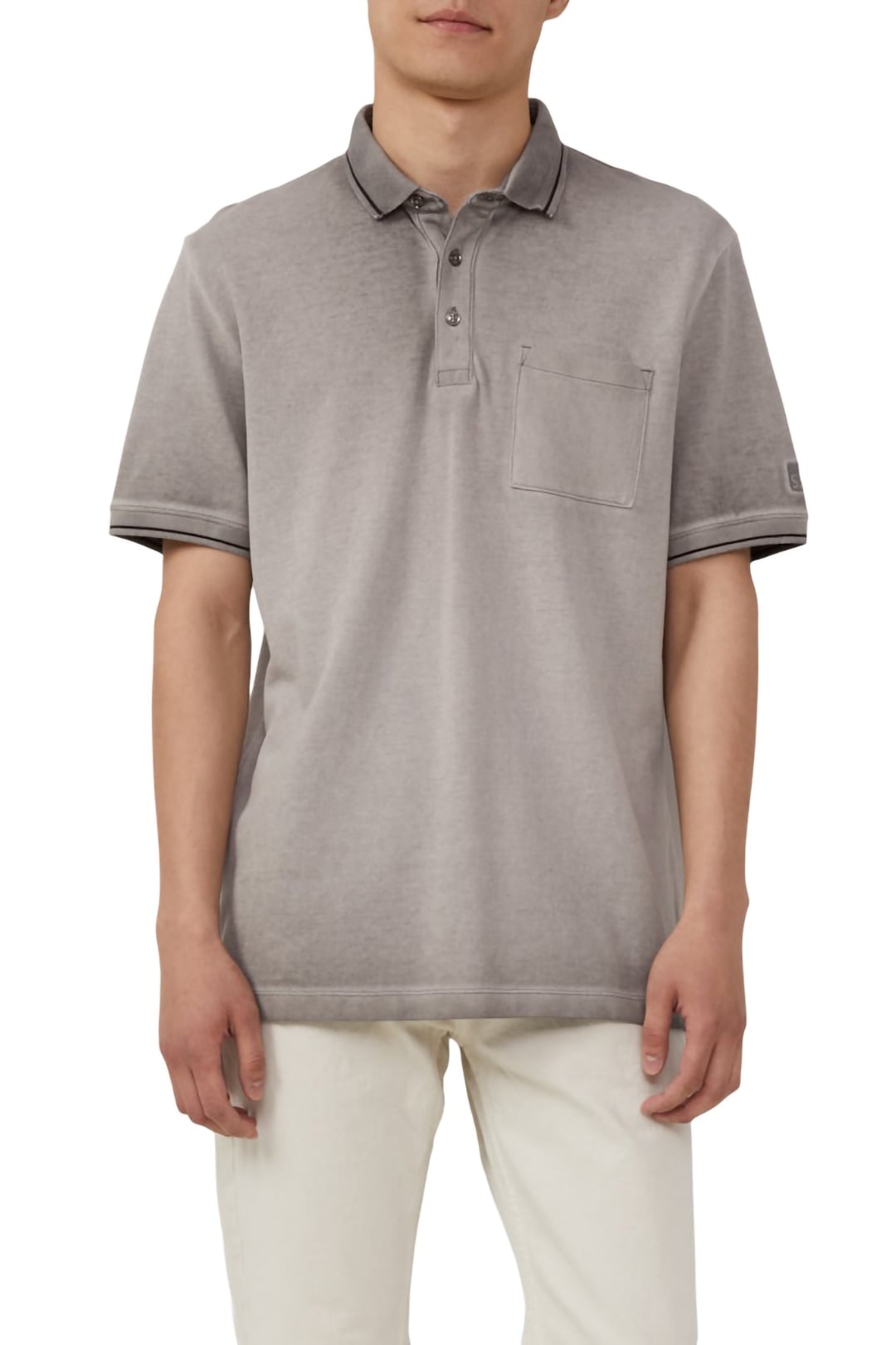 S.OLIVER POLOSHIRTS LIGHT GREY 1