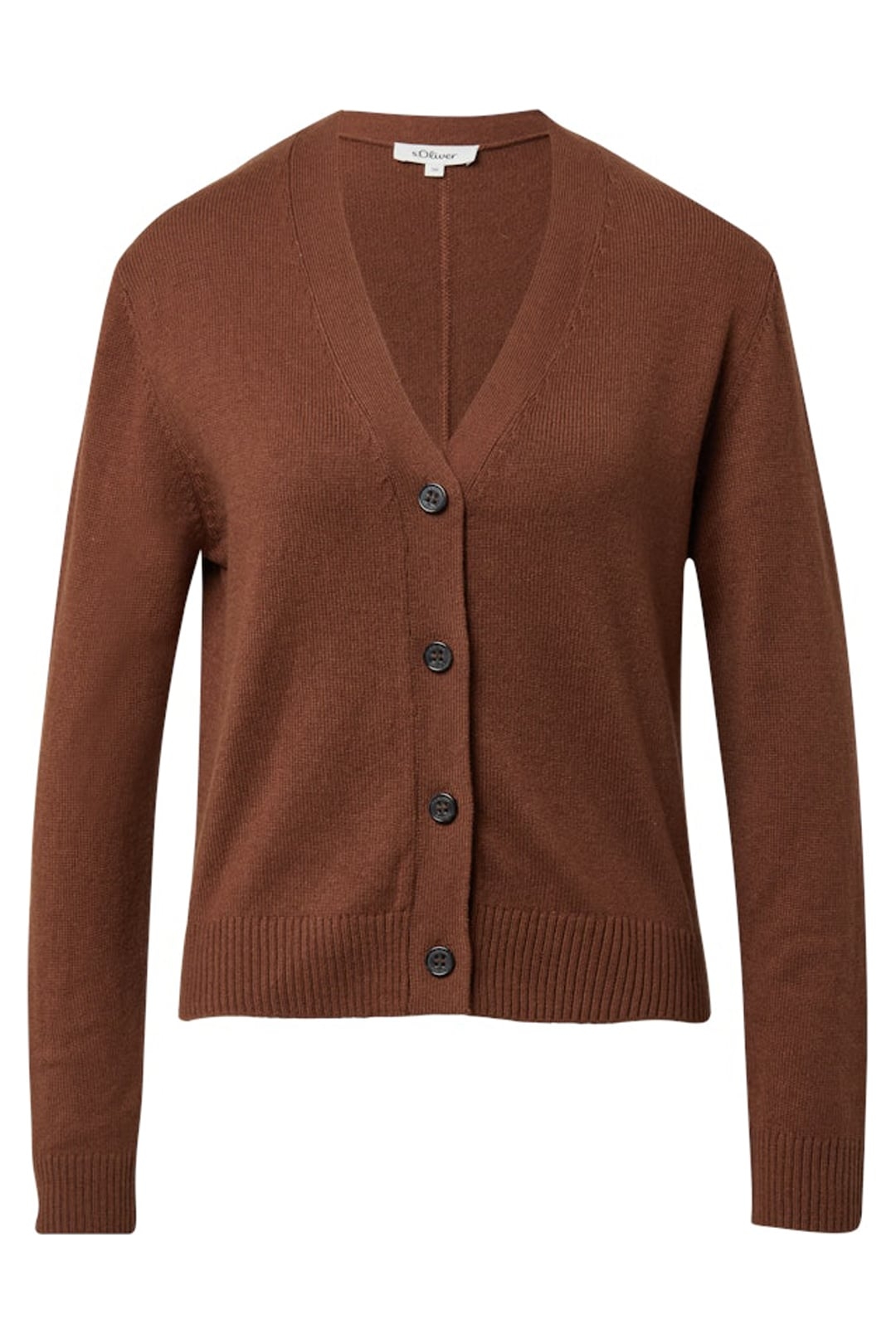 S.OLIVER CARDIGAN BROWN 4