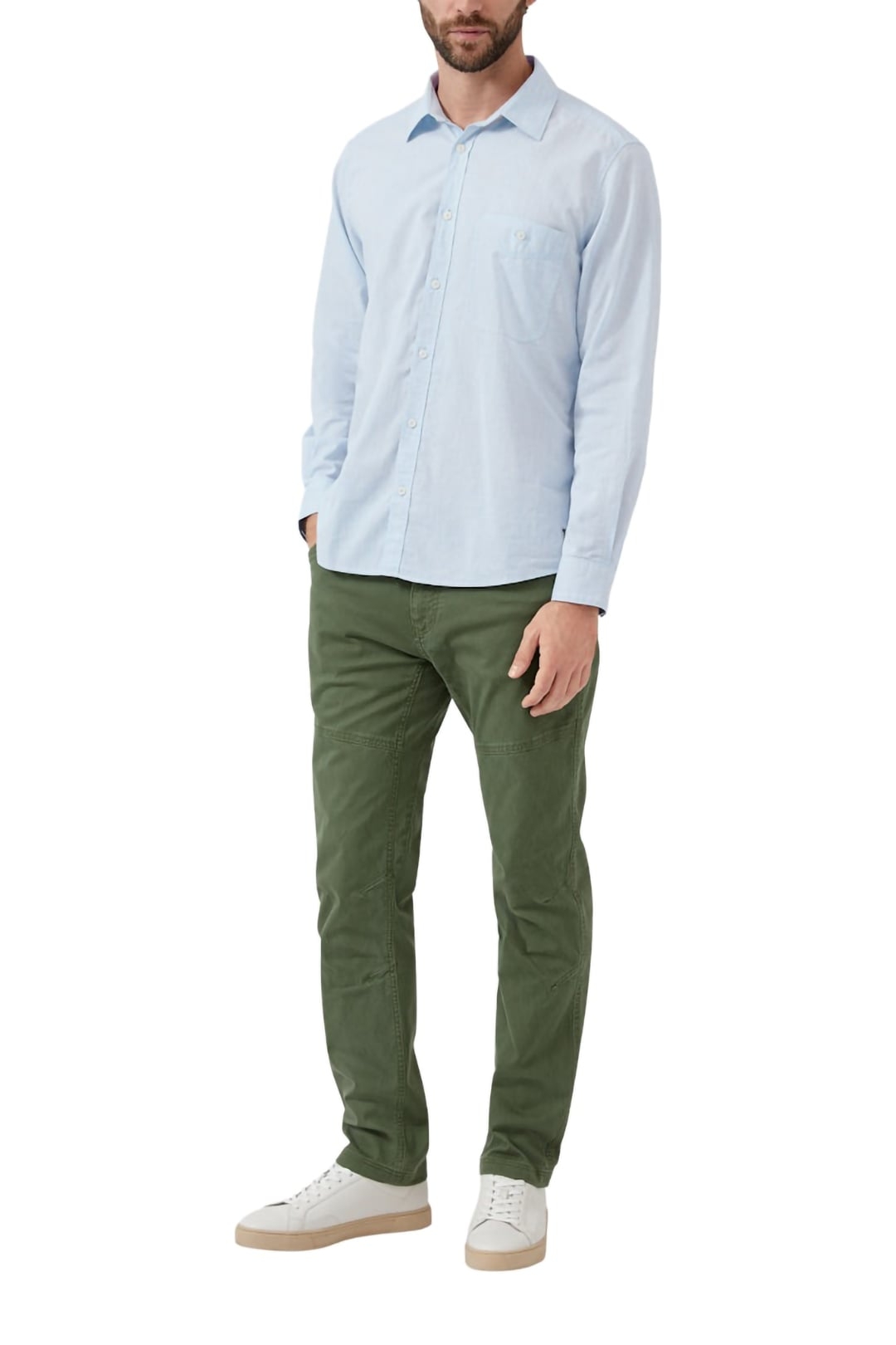 S.OLIVER SHIRTS LIGHT BLUE 2