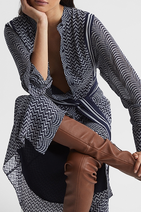 TANYA DRESS SHIRT NAVY 5