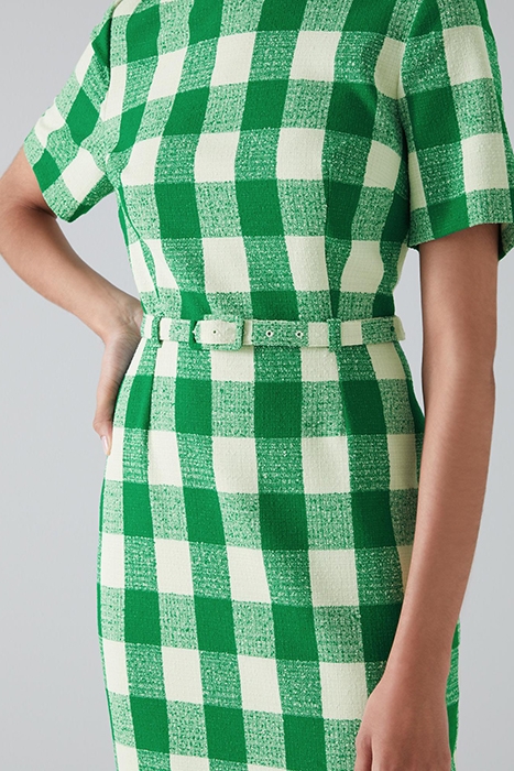 MAREN MIDI DRESS GREEN 3