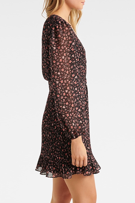 LULA PLEAT DETAIL MINI DRESS RUBY PARKHILL DITSY 4