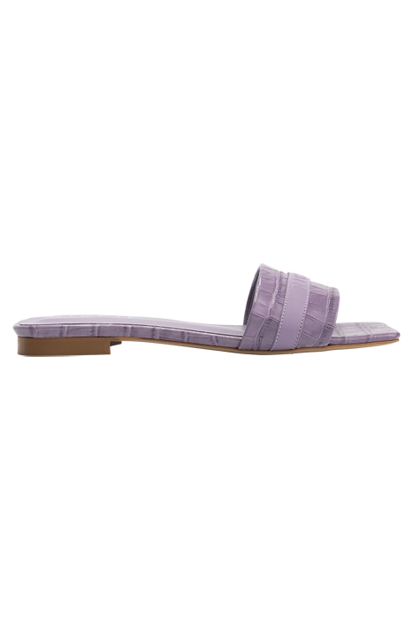 CROCO FLAT SLIDE LILAC 1
