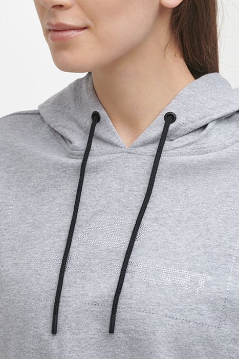 LOGO T-SHIRT PEARL GREY HEATHER 4