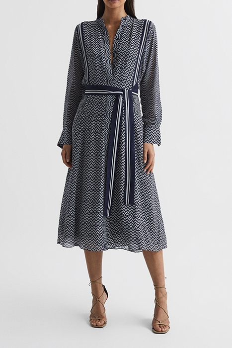 TANYA DRESS SHIRT NAVY 1