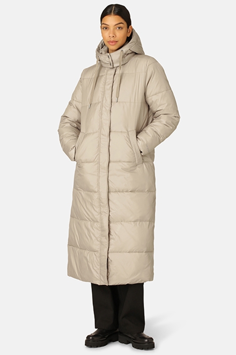 10 WALKPEP03 PADDED LONG COAT COBBLESTONE 2