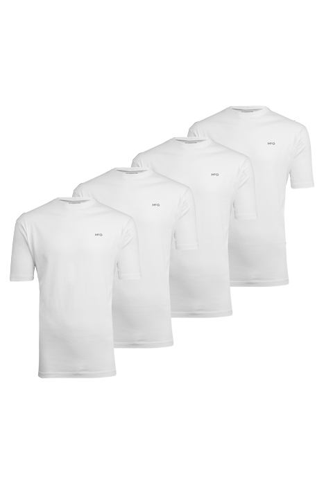 MCGREGOR T-SHIRT 4-PACK WHITE 1