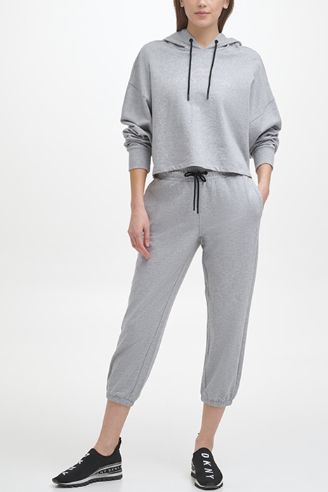 LOGO T-SHIRT PEARL GREY HEATHER 3