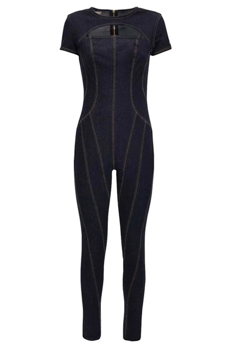ANDREA JUMPSUIT RINSE BLUE. 4