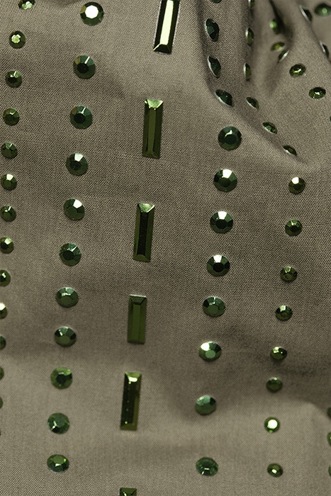 IRVIN BLUSA POPELINE STONE GREEN 5