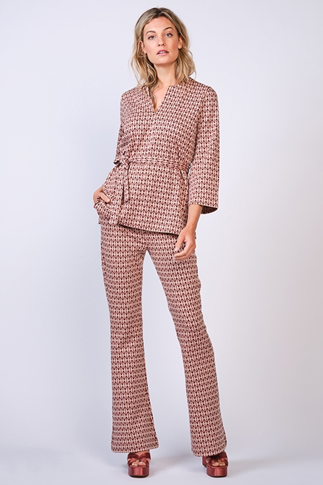 TOP GRAPHIC JACQUARD PEACH 3