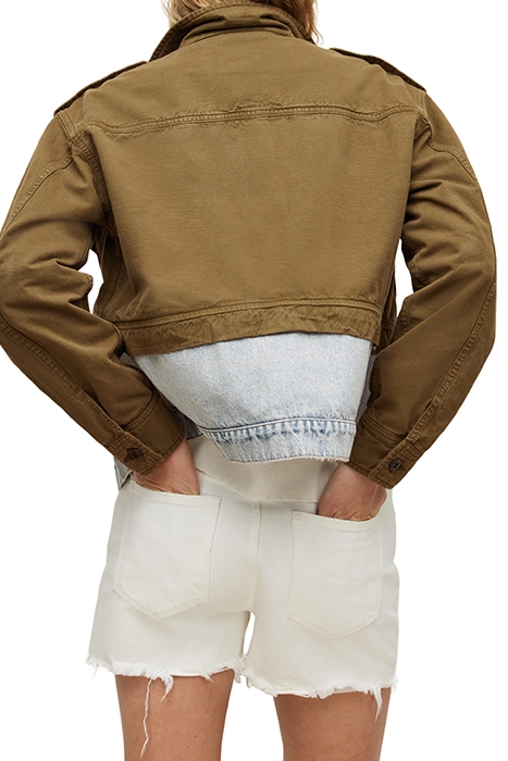 CADIE MILITARY JACKE KHAKI GREEN 2