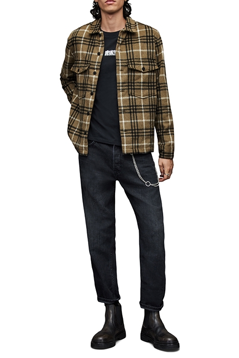 BERTHOLD LS SHIRT DUSTY OLIVE GREEN 3