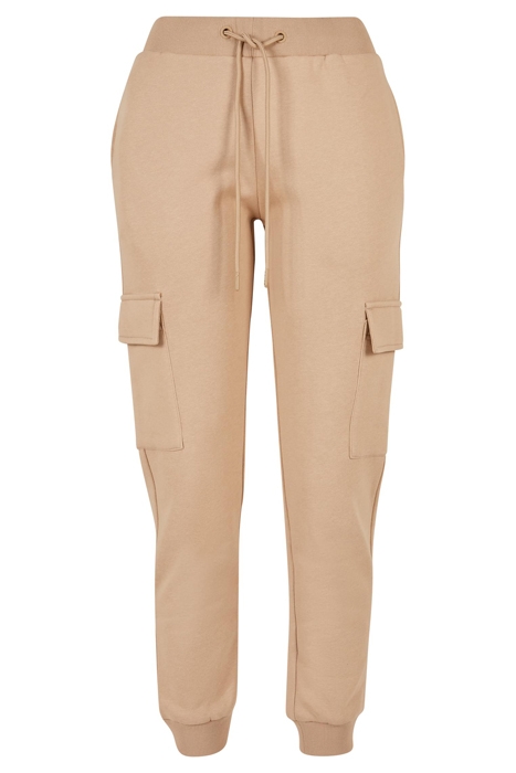 LADIES CARGO SWEAT PANTS UNIONBEIGE 1