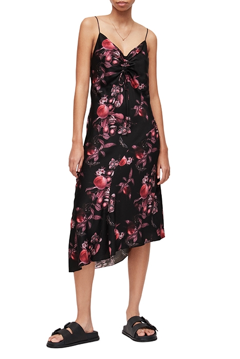 ALEXIA SOLEIL DRESS DARK CHERRY PINK 1