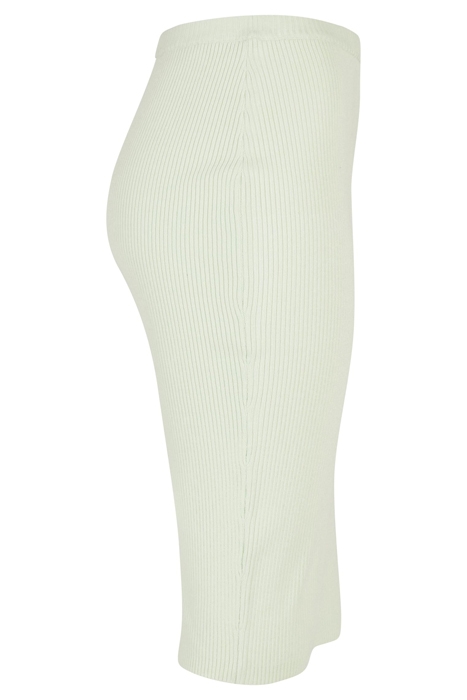 LADIES RIB KNIT MIDI SKIRT LIGHTMINT 8