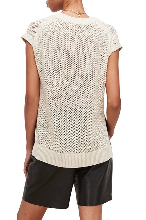 ZADIE TANK PAMPAS WHITE 2