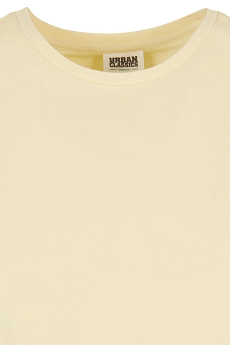 LADIES ORGANIC EMPIRE VALANCE TEE DRESS SOFTYELLOW 7