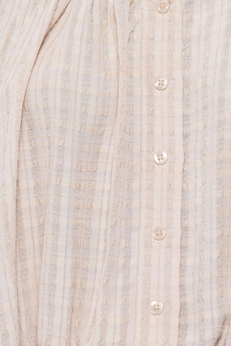 ARTEMAS BRODERIE SCOOP NECK TOP SAND DOLLAR 5