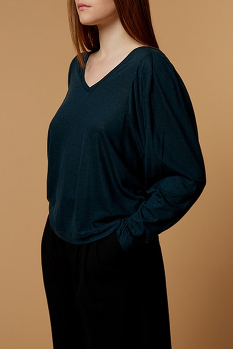 MELODY - TENCEL® AND WOOL CEDAR KNIT T-SHIRT 3