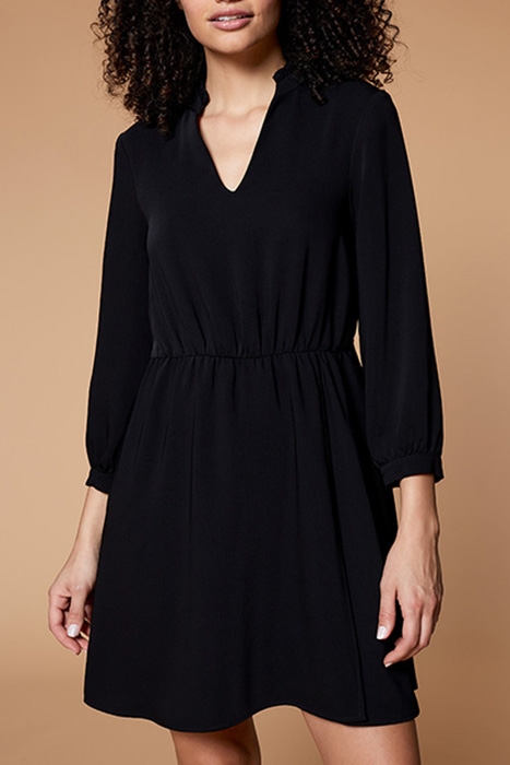 RUKA - BLACK WRAP DRESS 1