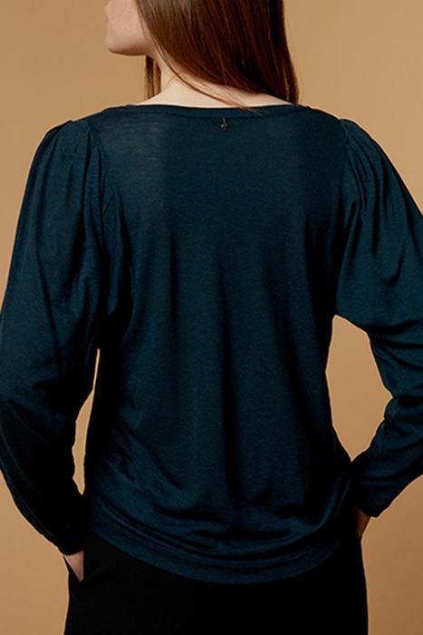 MELODY - TENCEL® AND WOOL CEDAR KNIT T-SHIRT 2