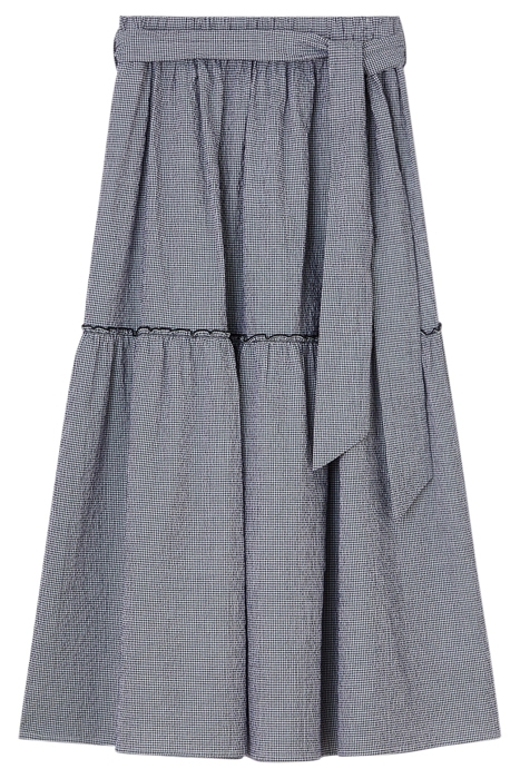 REGO MIDI SKIRT NAVY/WHITE 3