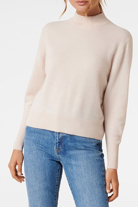 SASHA CASHMERE JUMPER SOFT OATMEAL 1