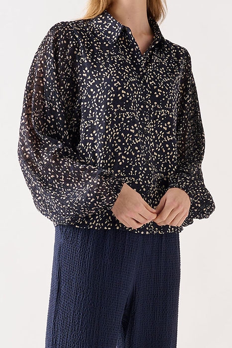 MACY DOT SHIRT L/S NIGHT SKY DOT 2
