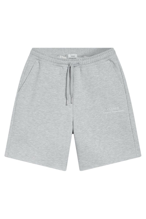 CLOSED WOMEN FELPA SHORTS SHORTS LIGHT GREY MELANGE LIGHT GR 4