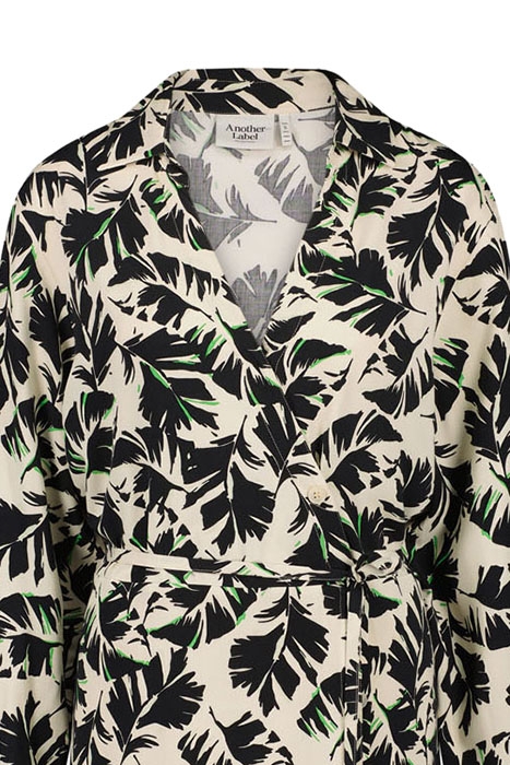 AZZA LENZING DRESS L/S FERN GREEN LEAF 2