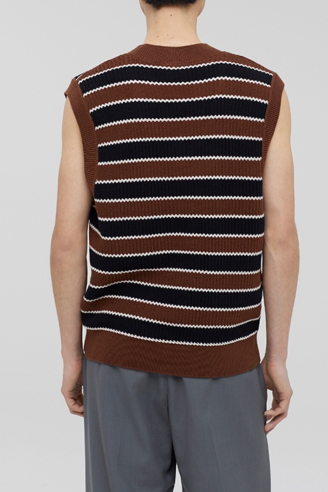 CLOSED MEN VEST TOP KNITS BRAZIL NUT BRAZIL NUT 2