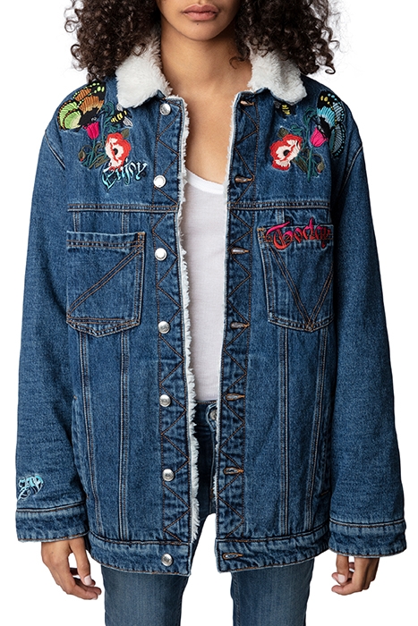 KIOMEDENIMECOFLOWERS LIGHT BLUE 1