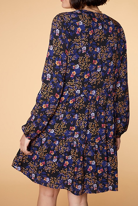 RADJA - 70'S NAVY FLORAL PRINT DRESS 2