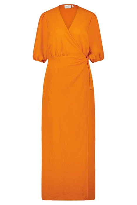 CAMILLE BUBBLE DRESS S/S HARVEST PUMPKIN 1