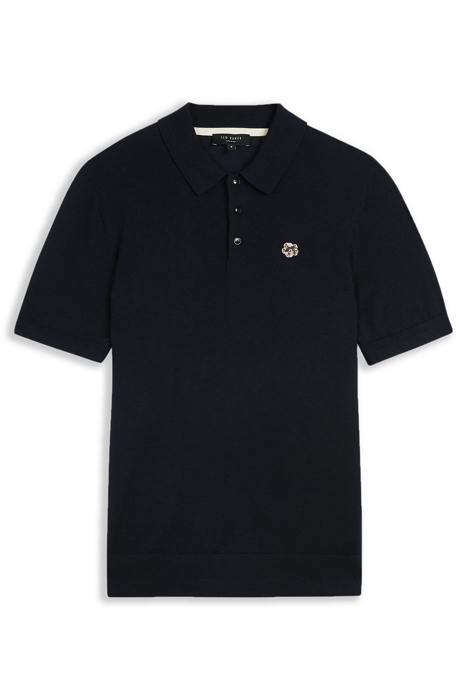 HAWORTH SS KNITTED POLO DK-NAVY 1