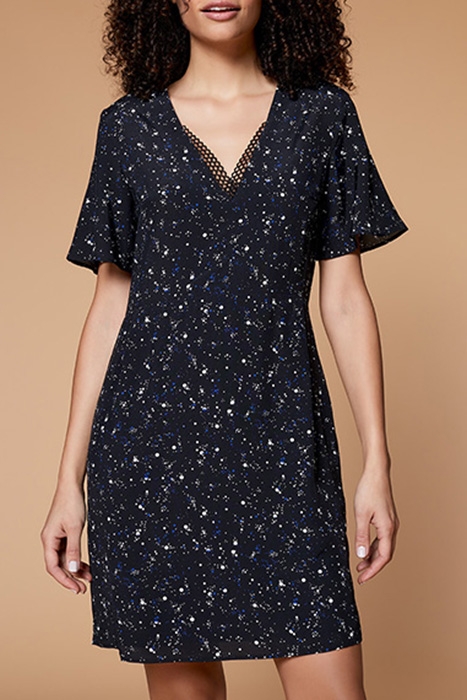 RAYNER - BLACK POLKA DOT DRESS 1