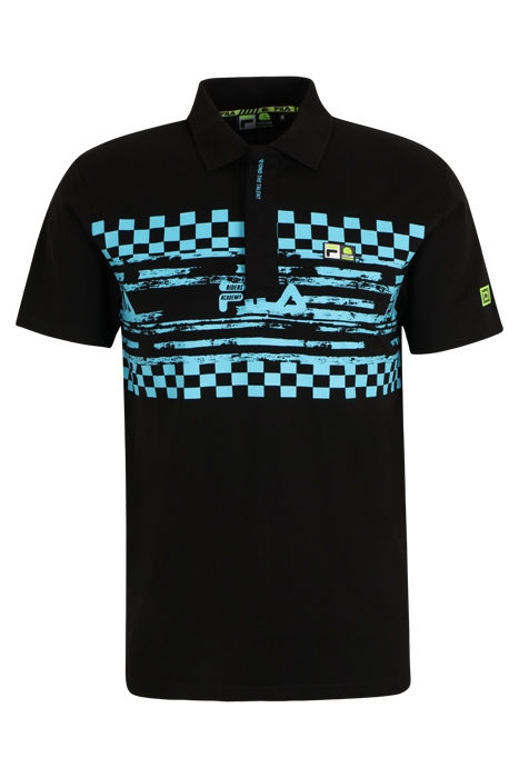 C51 POLOSHIRT BLACK 1