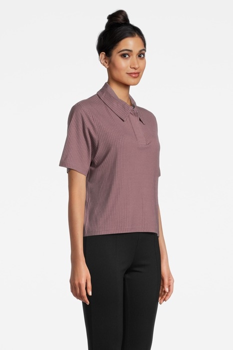 CAGLIARI CROPPED POLO SHIRT SPARROW 4