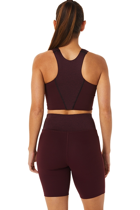 FLEXFORM COLOR BLOCK BRA TOP DEEP MARS/DEEP MARS HEATHER 2
