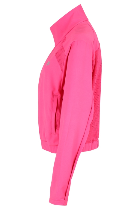 ROVERETO CROPPED JACKET PINK YARROW 3