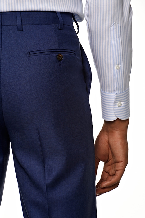 MID BLUE BRESCIA SUIT TROUSERS 3