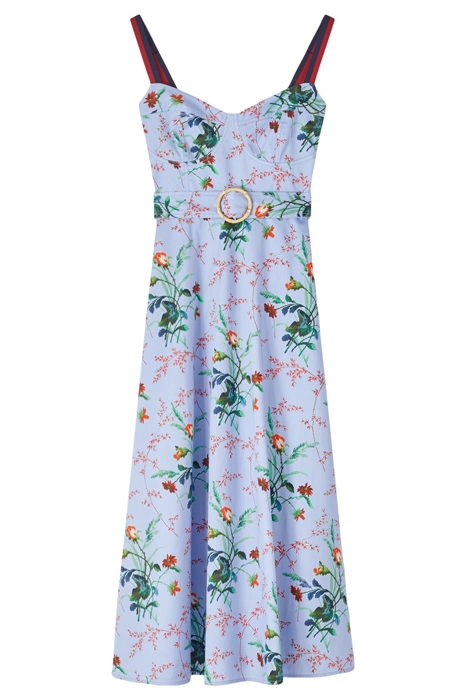 ELENI MIDI DRESS BLUE MULTICOLOR 5