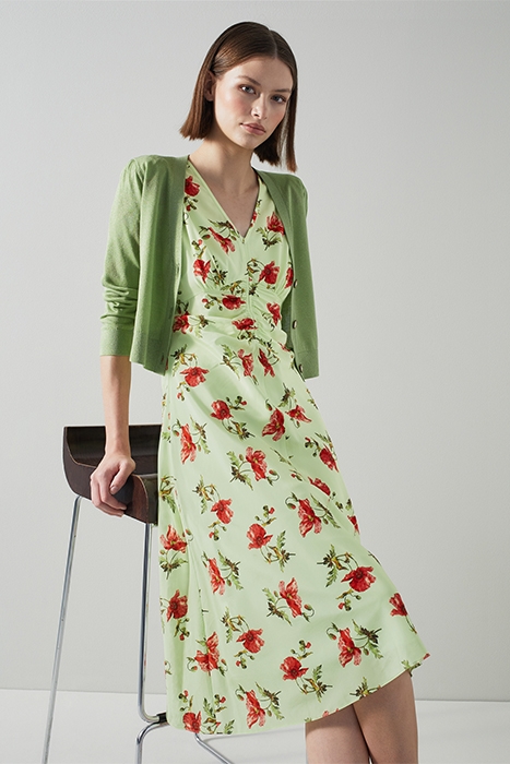 GABBI MIDI DRESS GREEN 5