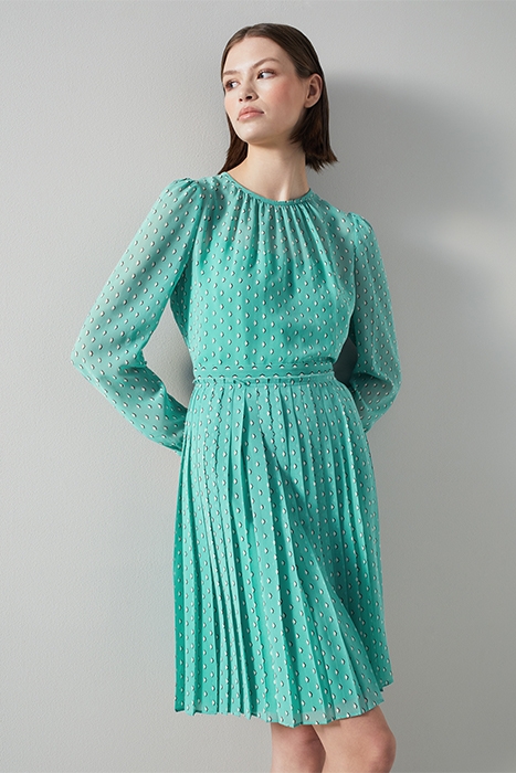 ARIA MINI DRESS GREEN 1