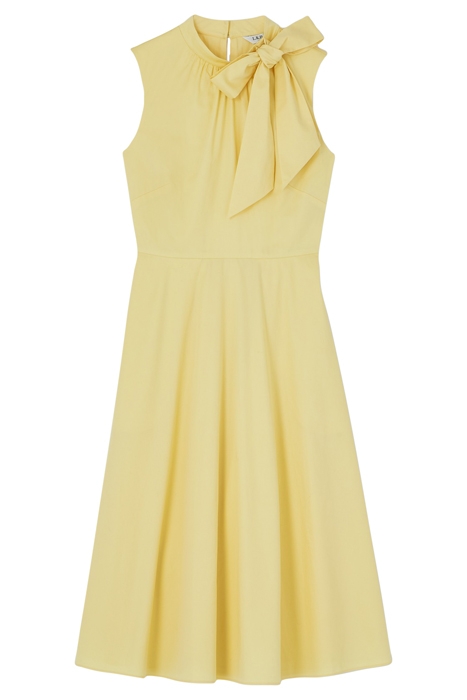 FREUD MIDI DRESS SOFT LEMON 3