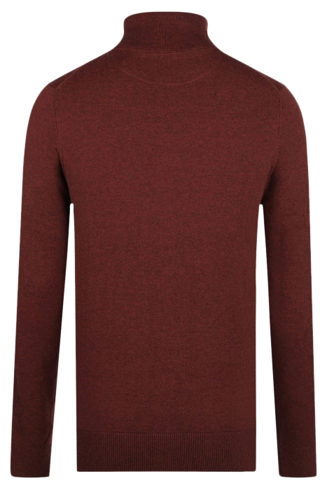 ROLL NECK SWEATER RUSTY RED 5