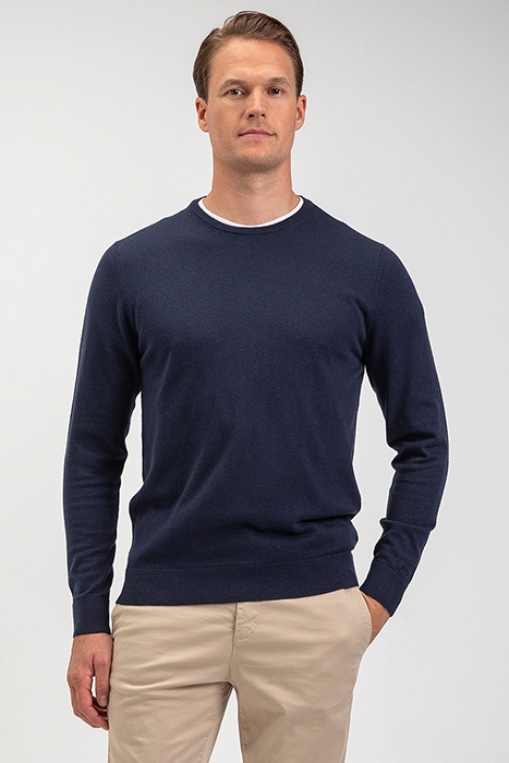 C-NECK SWEATER NAVY 2